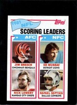 1982 Topps #260 Jim BREECH/EDDIE MURRAY/NICK LOWERY/RAFAEL Septien Exmt *X16306 - $2.21