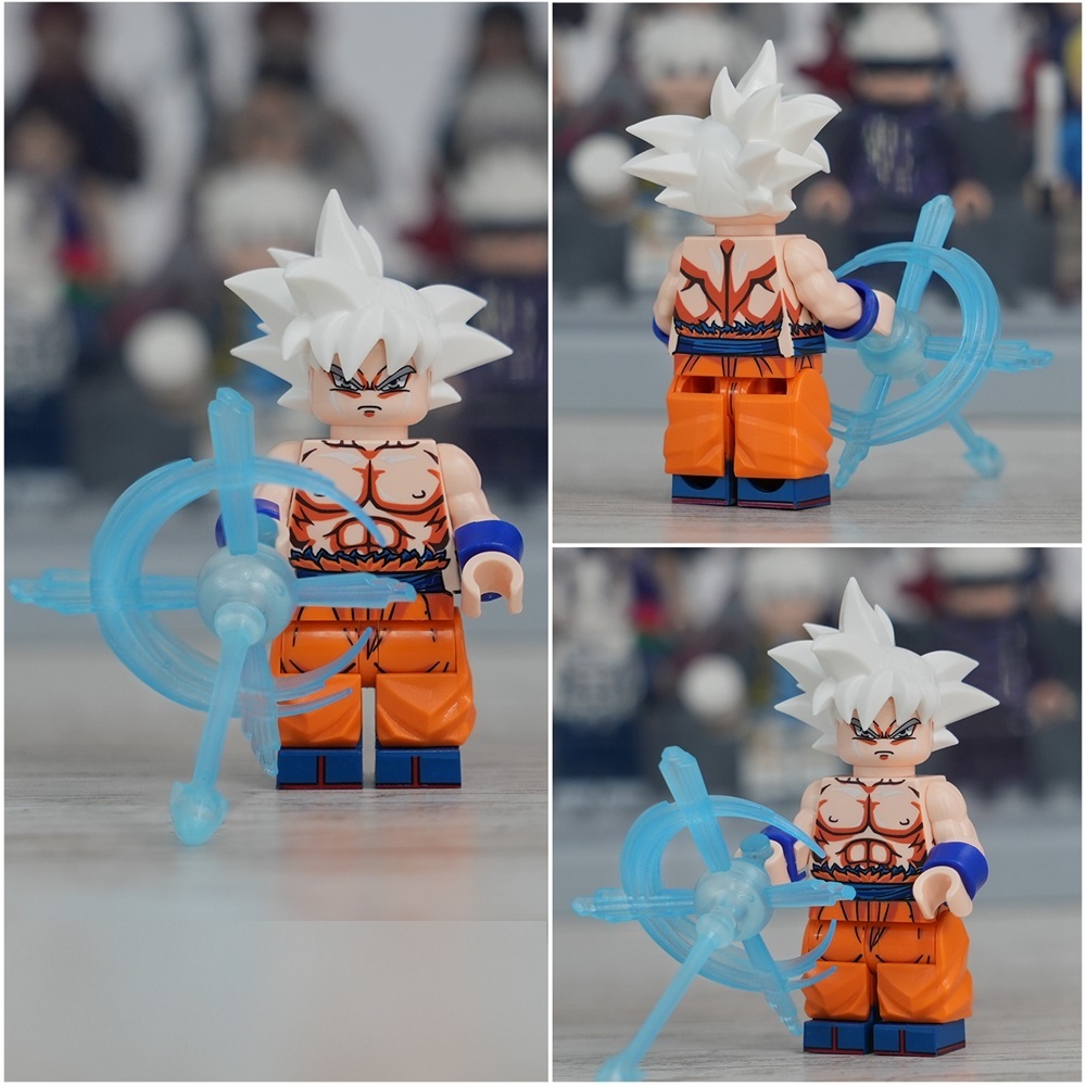 Goku Ultra Instinct Dragon Ball Super Lego Compatible Minifigure Bricks Toys