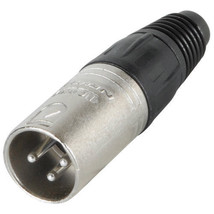 Neutrik - NC3MX - Male XLR Connector Nickel - £7.82 GBP