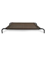 Furhaven Steel Frame Cot-Style Pet Bed Small Expresso - £26.61 GBP