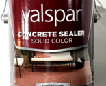 Valspar Exterior Concrete Sealer Solid Color Heavy Duty Resin Battleship... - £28.73 GBP