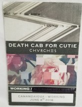 Death Cab For Cutie - 2016 Original Concert Tour Cloth Backstage Pass *Last One* - $10.00