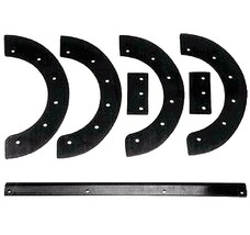 6 Piece Rubber Paddle Set w/ Scraper Bar Blade fits PM50E PSB210E Snow B... - $1,080.76 MXN