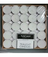 Tuscany Candle Tea Light Candles 6-7 Hour (100-Pack) unscented white - $331.31 MXN