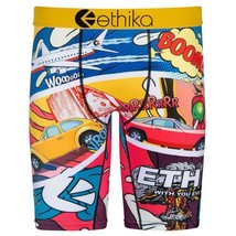 Ethika THEN WHAT Cars Airplanes $100 Bills &quot;BOOM&quot; Colorful Boxers Men&#39;s NIP - £19.28 GBP