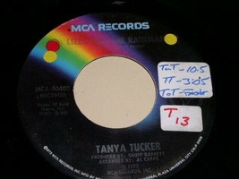 TANYA TUCKER TRAVELING SALESMAN LIZZIE AND THE RAINMAN 45 RPM RECORD MCA... - £12.63 GBP
