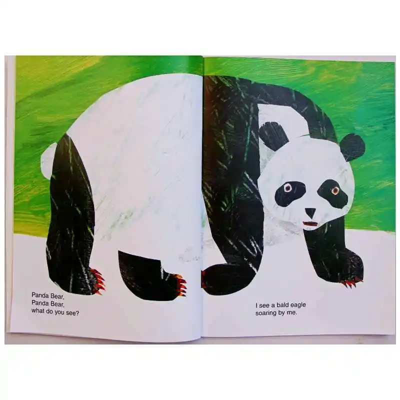 Play 4Pcs/Set Educational English Picture Book Bear Set Learning Card Story Book - £57.67 GBP