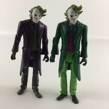 DC Comics Batman Dark Knight Joker 2 Versions Lot 5&quot; Action Figures Matt... - £20.02 GBP