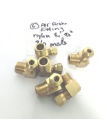 ( 6 Pieces ) EATON WEATHERHEAD 3/8 Male Elbow, 1/4 In Tube - £18.61 GBP