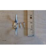 5 Matt Nickel Cleat with screws. Ideal for Roman Blinds - $276.71 MXN
