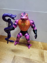 1985 Vintage MOTU He-Man Tung Lashor Complete with Staff - £22.93 GBP