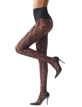 Commando Leopard Sheer Tight Black - $44.00