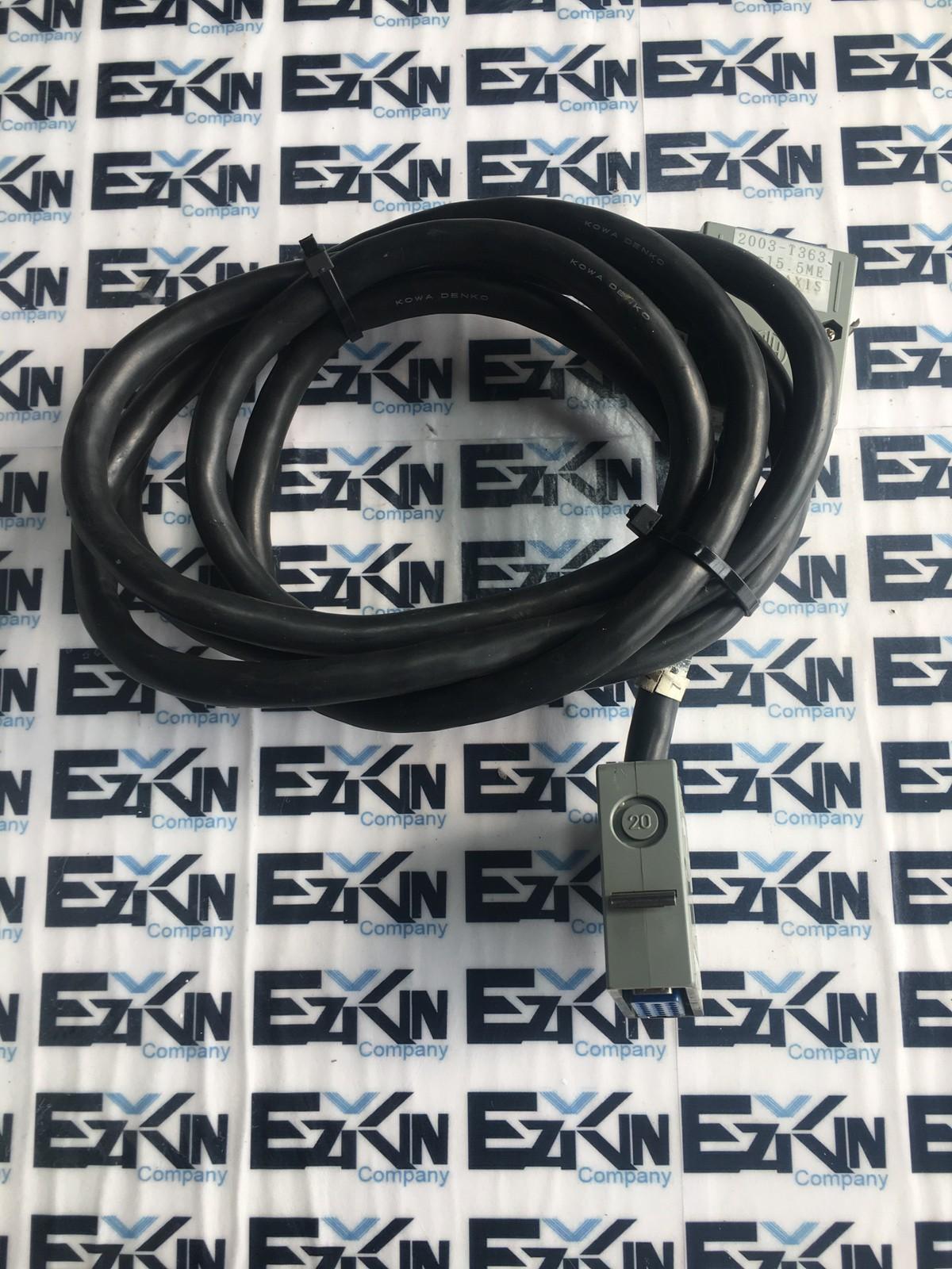 Fanuc 2003-T363 / CNPP OP Panel Cable L=15.5ME, MR20LW Connector  - $33.70
