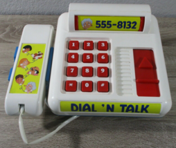Vintage Playgroup Dial n&#39; Talk 1980&#39;s Play Phone Works VERY RARE - £61.94 GBP