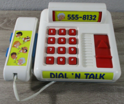 Vintage Playgroup Dial n&#39; Talk 1980&#39;s Play Phone Works VERY RARE - £59.19 GBP