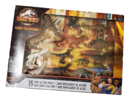 Jurassic World: Camp Cretaceous Mini Action Dinos! 15pk (Target Exclusive) - £26.72 GBP