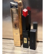 Yves Saint Laurent The Slim Sheer Matte Lipstick 306 RED URGE Full Size ... - $459.27 MXN