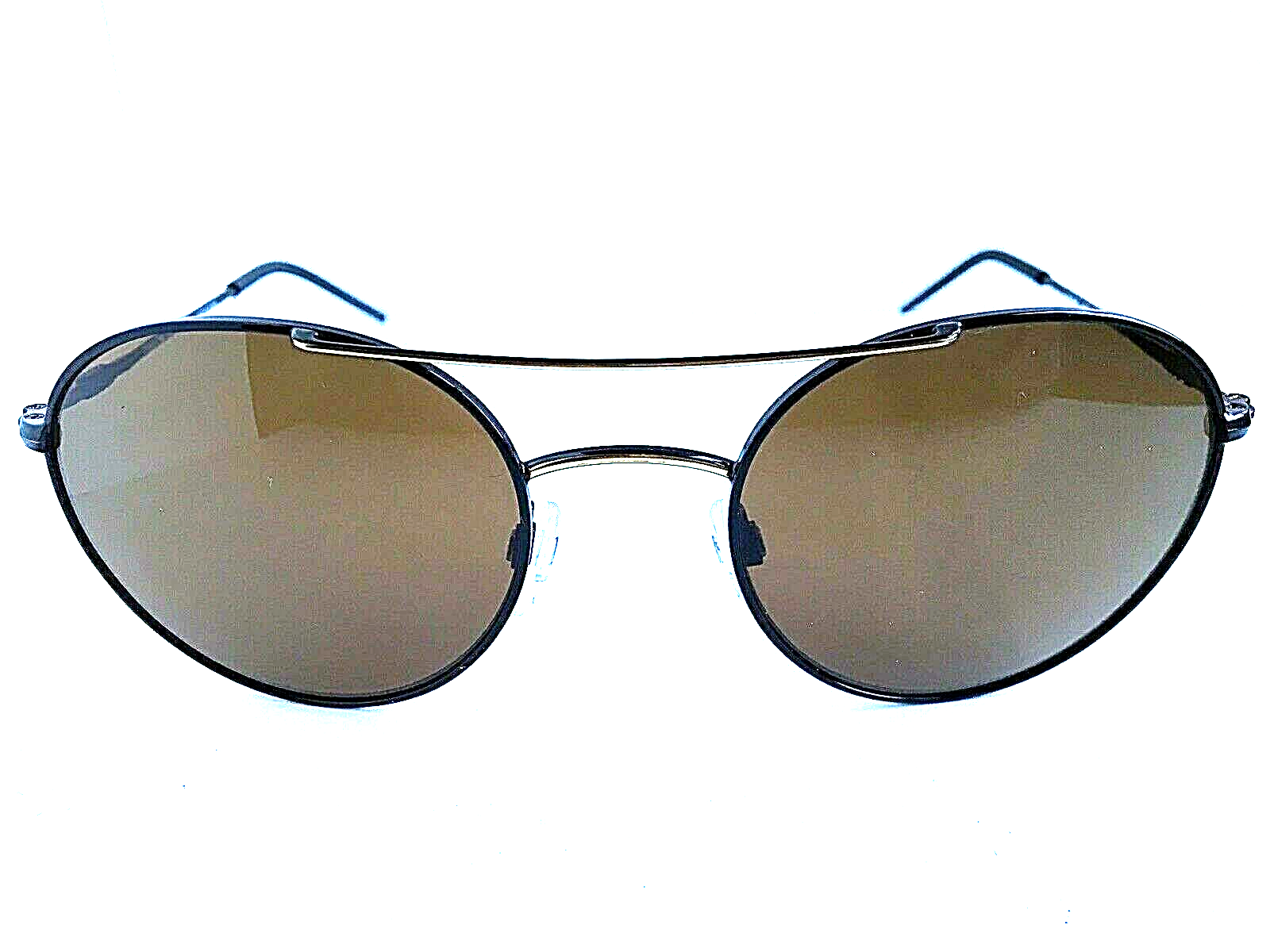  Emporio Armani 52mm Round Hipster Men's Sunglasses Italy  - £79.61 GBP