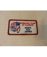 Bowlers Club of Illinois Men&#39;s 630 Series Patch from the 90s Red Border - £7.85 GBP