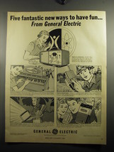 1968 General Electric Ad - Base Station, Electric Chord Organ, Walkie-Ta... - $18.49
