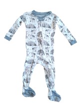Burt&#39;s Bees Baby boy infant sleep and play pajamas gray 6-9 m - £11.78 GBP