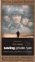 SAVING PRIVATE RYAN (vhs) *NEW* Limited ed. 2-tape set, 8 soldiers on a mission - £6.08 GBP