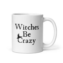 Witches Be Crazy Mug, Halloween Mug, Halloween Gift, Witches Gift, Witches Coffe - £13.00 GBP