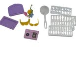 Barbie Vintage Accessories Lot 10 Pc. Sunglasses Scale Flowers Fridge Sh... - $24.00