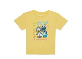 Viz Media Girls Naruto Team Nana Graphic T-Shirt, Yellow Size M(7-8) - £12.60 GBP