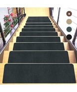 Stair Treads for Wooden Steps Indoor Stair Treads Rugs (8.6&quot;x27.2&quot;,15Pac... - £19.67 GBP