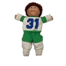 Vtg 1982 Cabbage Patch Kids Brown Red Hair Football Uniform Player Boy Socks - £19.29 GBP