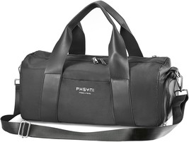 Compact Sports Gym Bag for Women and Men Cute Mini Duffle Bag with Wet Pocket Sh - £29.07 GBP