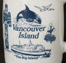 Vintage Vancouver British Columbia Canada 16 oz. Stoneware Coffee Mug Cup - £12.62 GBP