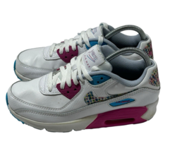 Youth Nike Air Max 90 LTR SE ( GS ) Polka Dot White/Pink/Blue DV1843 100... - $38.43