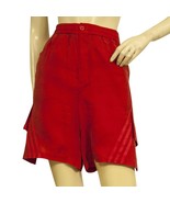 Y-3 Adidas Yohji Yamamoto Red Sport Zip Bermuda Trousers Shorts Pants si... - €78,73 EUR