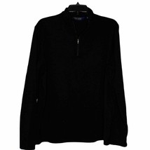 Polo Golf Ralph Lauren 1/4 Zip Pullover Size Large Shirt Black Mens 100%... - £18.68 GBP
