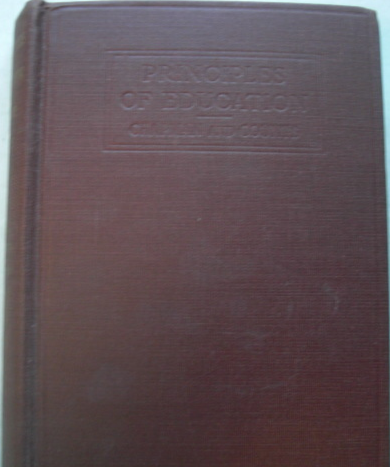 .  Principles of Education: written by J. Crosby Chapman and George S. C... - $99.00