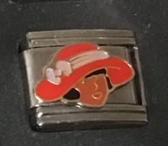 Red Hat Society Wholesale Italian Charm Enamel 9mm Link K40 Style RDS - £11.86 GBP