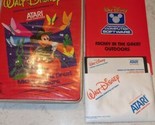 Atari Home Computer Game Mickey In The Great Outdoors Ages 7-10 Floppy Disk - £31.91 GBP