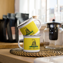 Don&#39;t Tread on Me Flag Enamel Mug - $26.50