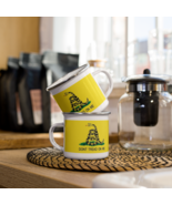 Don&#39;t Tread on Me Flag Enamel Mug - €22,85 EUR