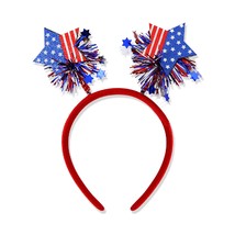 4th of July Headband Independence Day Hair Accessories Patriotic Party Hair Supp - £17.82 GBP
