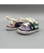 Polo Ralph Lauren Haro Vulcanized Sneaker Baby 0 Blue Bright Madrids Pla... - $21.71 CAD