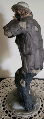 Vintage Emmett Kelly Jr. Porcelain Clown Figurine ~ "Toothache" Limited Edition Item image 4