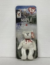 MAPLE THE BEAR-1996 MCDONALDS TY BEANIE BABY WITH RARE ERRORS 1993 OAKBR... - £29.19 GBP