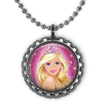 BARBIE 3D Bottle Cap Necklace | Gift for Kids | Birthday | Christmas - $5.95