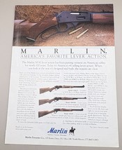 Marlin 30/30 Rifle Vintage Print Ad 1990s Firearms Model 336CS Gun Adver... - £7.85 GBP