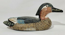 Vintage Wood Duck Wooden Duck Decoy - £36.99 GBP