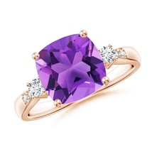 Authenticity Guarantee

ANGARA 3.27 Ct Cushion Amethyst Solitaire Ring with D... - £877.34 GBP