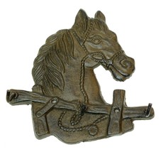 Cast Iron Horse Head Hooks - £31.38 GBP